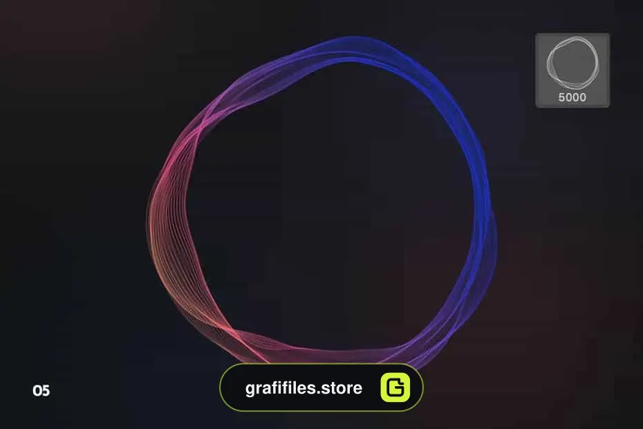 دانلود براش اشکال شناور Floating Mesh Shapes Photoshop Brushes - 10 براش اشکال شناور - 9