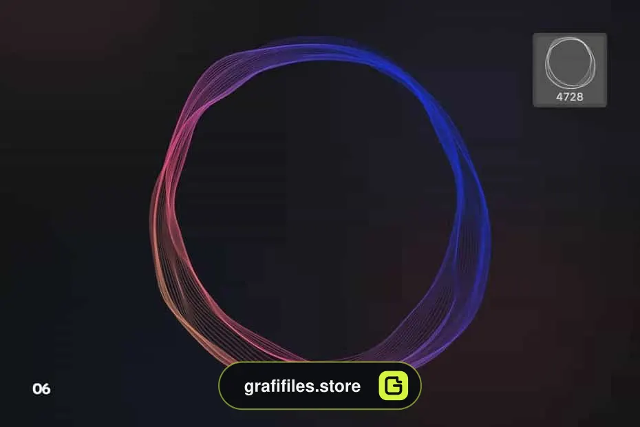 دانلود براش اشکال شناور Floating Mesh Shapes Photoshop Brushes - 12 براش اشکال شناور - 11