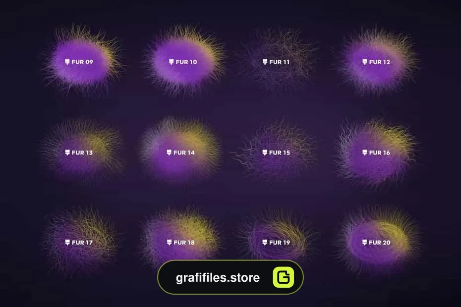 براش خز فتوشاپ - 3
