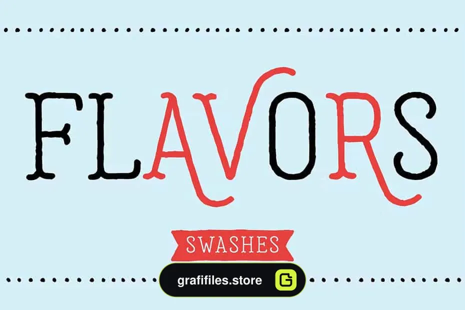 فونت انگلیسی Garlic Salt Font Family