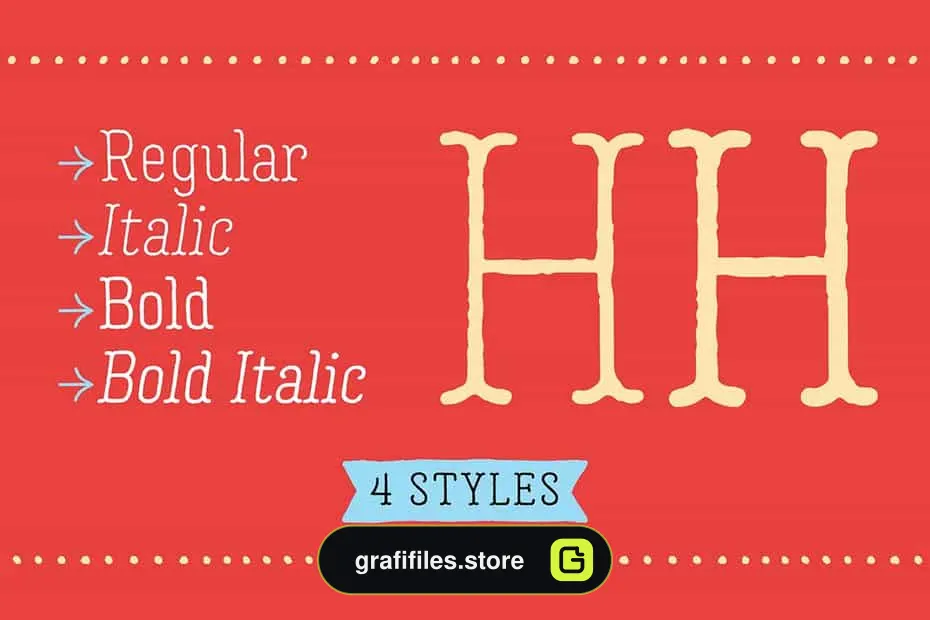 فونت انگلیسی Garlic Salt Font Family