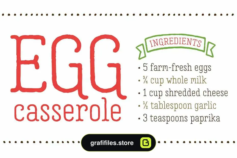 فونت انگلیسی Garlic Salt Font Family