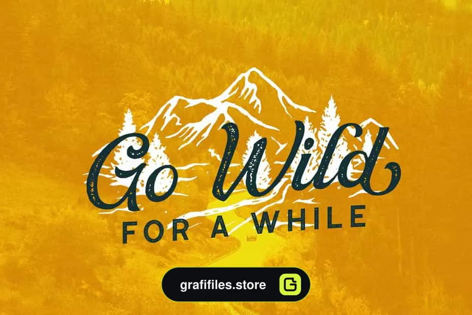 فونت انگلیسی Greatly Font Duo + Logo Templates