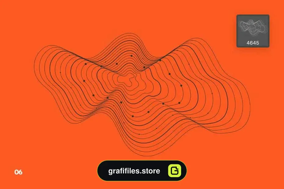 براش خطوط مواج فتوشاپ - 11