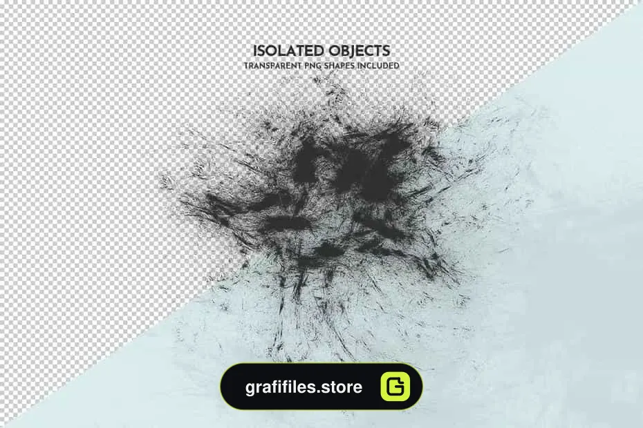 براش کثیف فتوشاپ Grunge Photoshop Brushes - 25