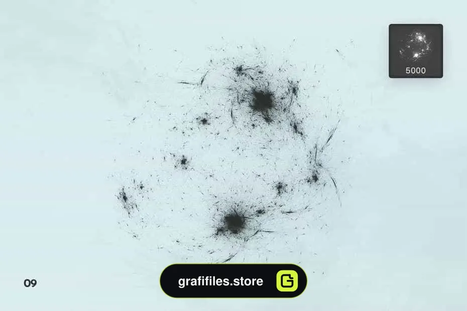 براش کثیف فتوشاپ Grunge Photoshop Brushes - 17