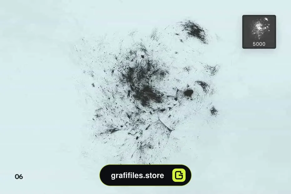 براش کثیف فتوشاپ Grunge Photoshop Brushes - 11