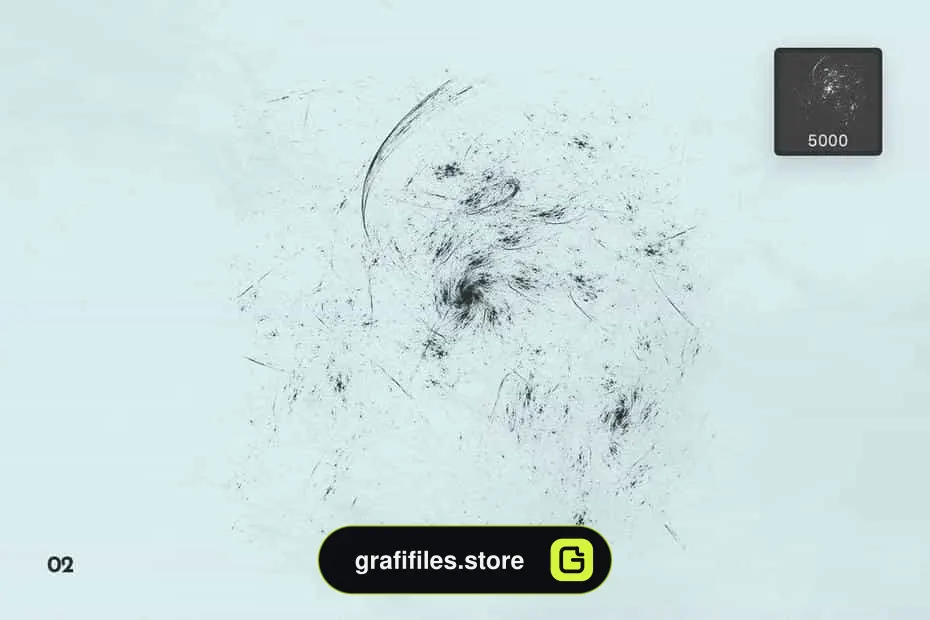براش کثیف فتوشاپ Grunge Photoshop Brushes - 3