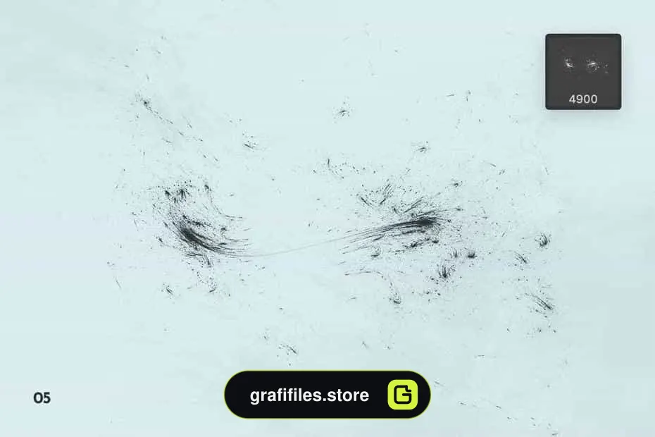 براش کثیف فتوشاپ Grunge Photoshop Brushes - 9
