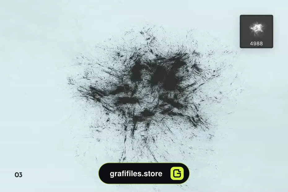 براش کثیف فتوشاپ Grunge Photoshop Brushes - 5