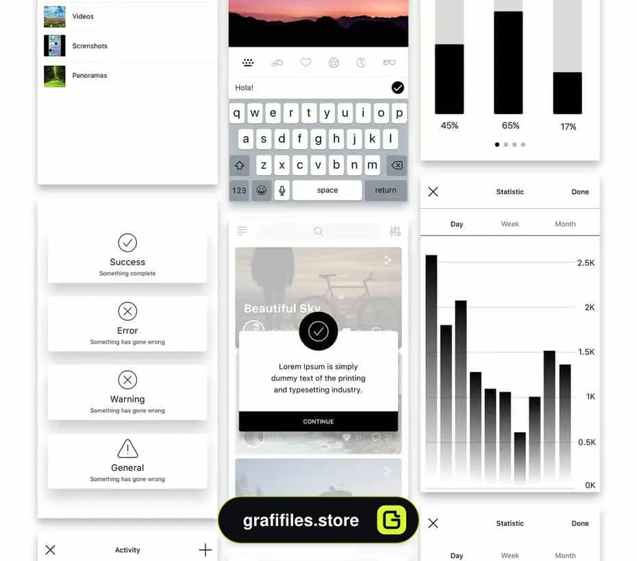 رابط کاربری Hello UI Kit Mod. 2