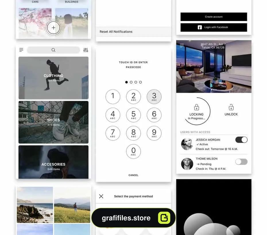 رابط کاربری Hello UI Kit Mod. 2