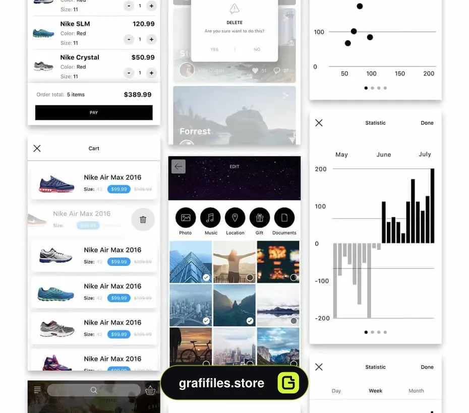 رابط کاربری Hello UI Kit Mod. 2