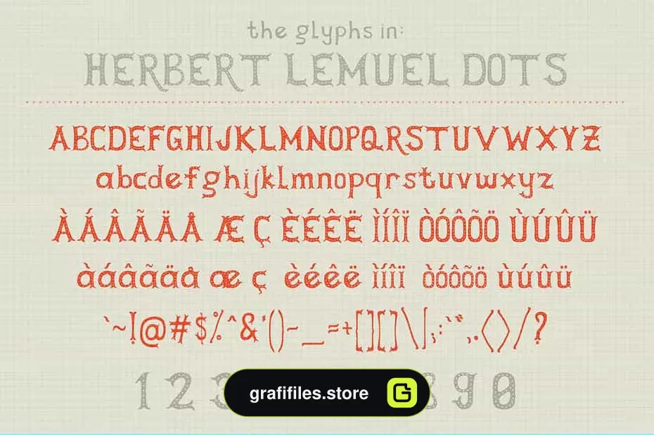 فونت انگلیسی Herbert Lemuel