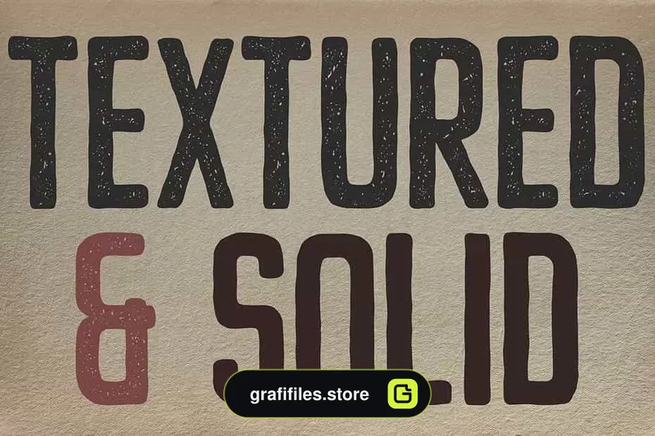 فونت انگلیسی Imprimo Letterpress Font