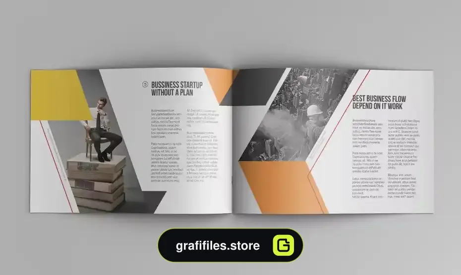 قالب ایندیزاین بروشور InDesign Brochure Template 4 - 3