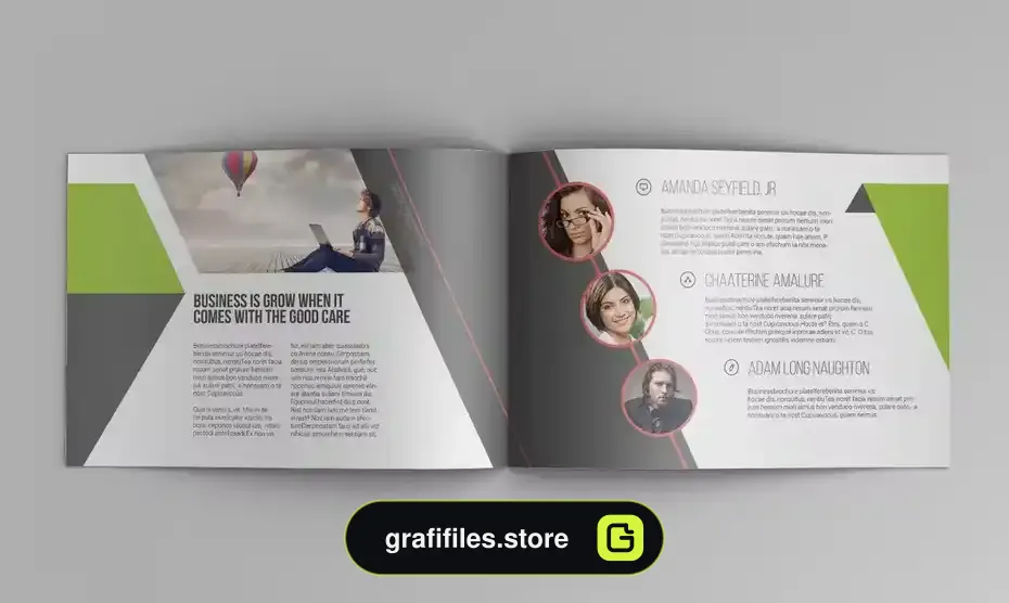 قالب ایندیزاین بروشور InDesign Brochure Template 4 - 7