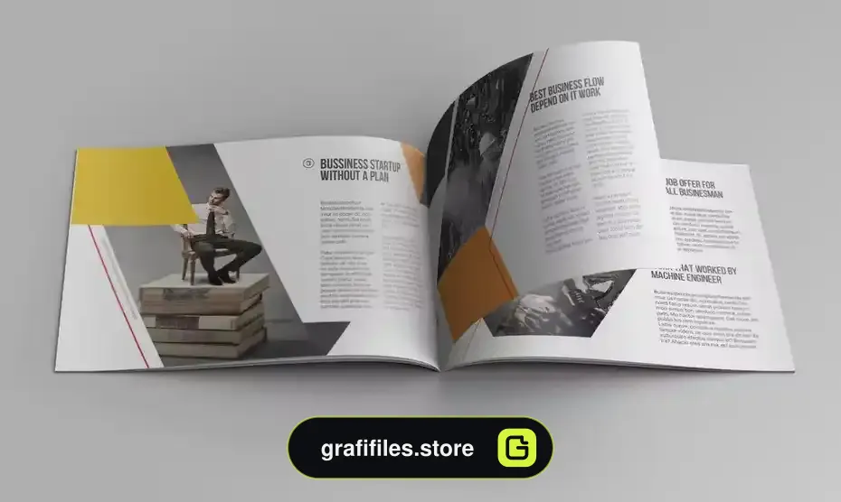 قالب ایندیزاین بروشور InDesign Brochure Template 4 - 11