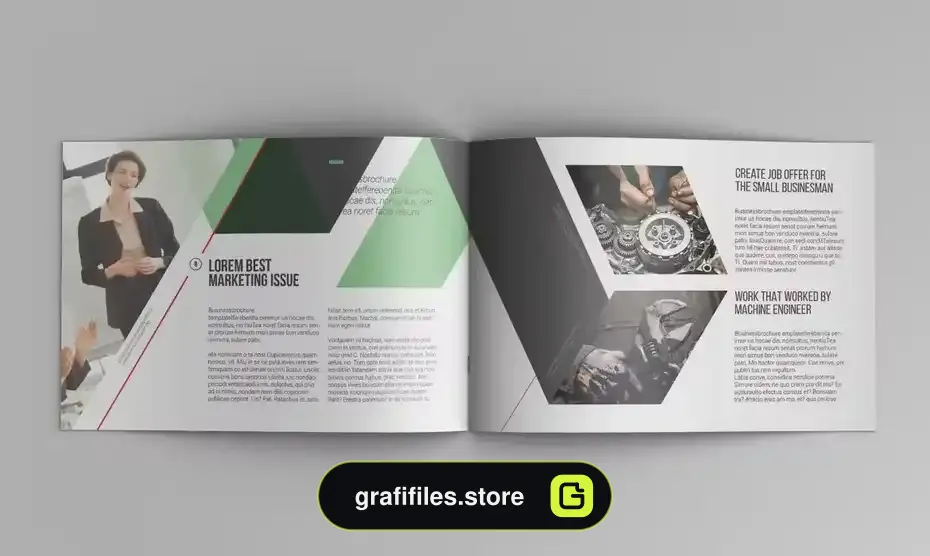 قالب ایندیزاین بروشور InDesign Brochure Template 4 - 15
