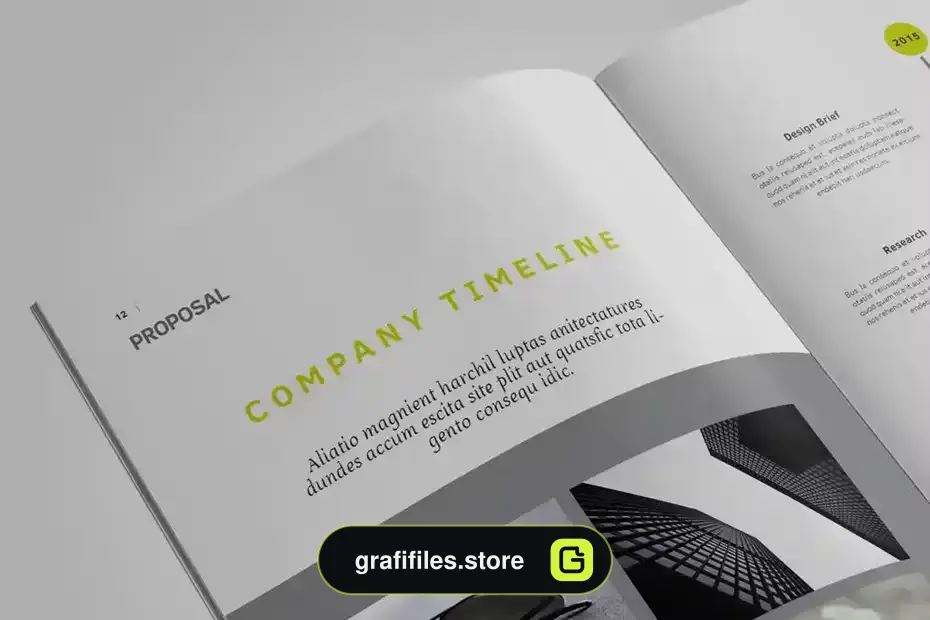 دانلود قالب ایندیزاین پروپوزال کسب و کار Indesign Business Proposal Template - 2 قالب ایندیزاین پروپوزال کسب و کار - 1