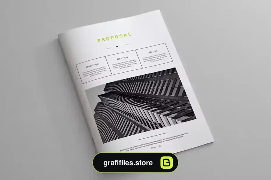 دانلود قالب ایندیزاین پروپوزال کسب و کار Indesign Business Proposal Template - 6 قالب ایندیزاین پروپوزال کسب و کار - 5