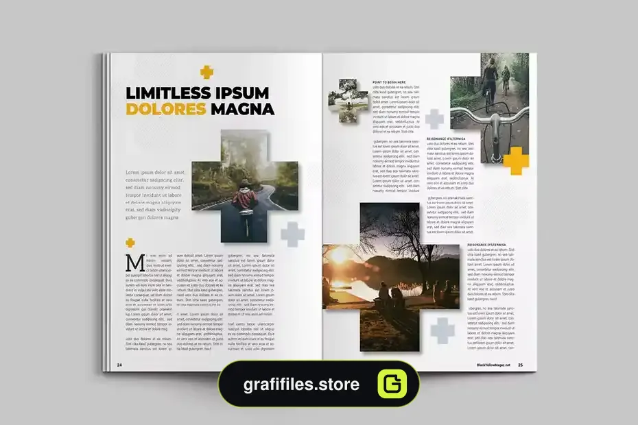 قالب ایندیزاین مجله InDesign Magazine 5 - 7