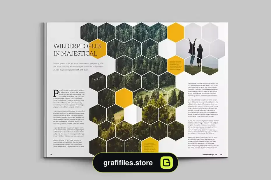 قالب ایندیزاین مجله InDesign Magazine 5 - 13