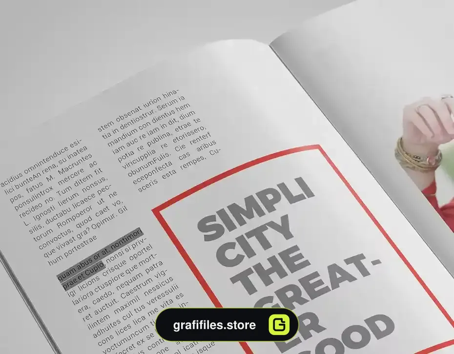 قالب ایندیزاین مجله InDesign Magazine Template 23 - 19