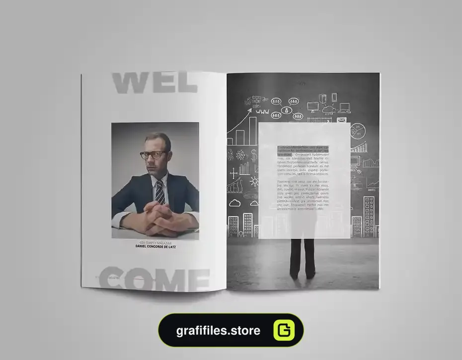 قالب ایندیزاین مجله InDesign Magazine Template 23 - 15
