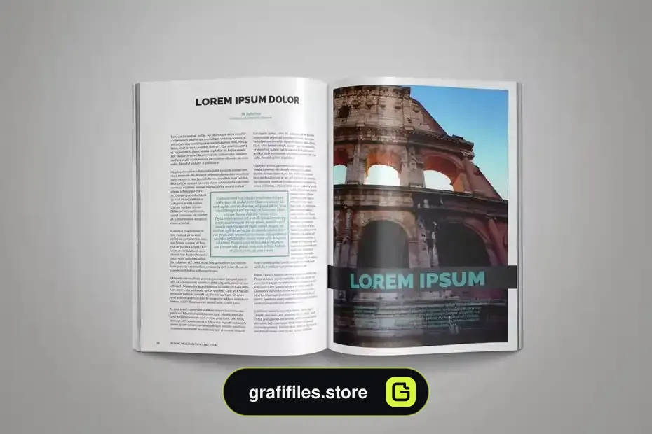 دانلود قالب ایندیزاین مجله InDesign Magazine Template 14 - 12 قالب ایندیزاین مجله InDesign Magazine Template 14 - 11
