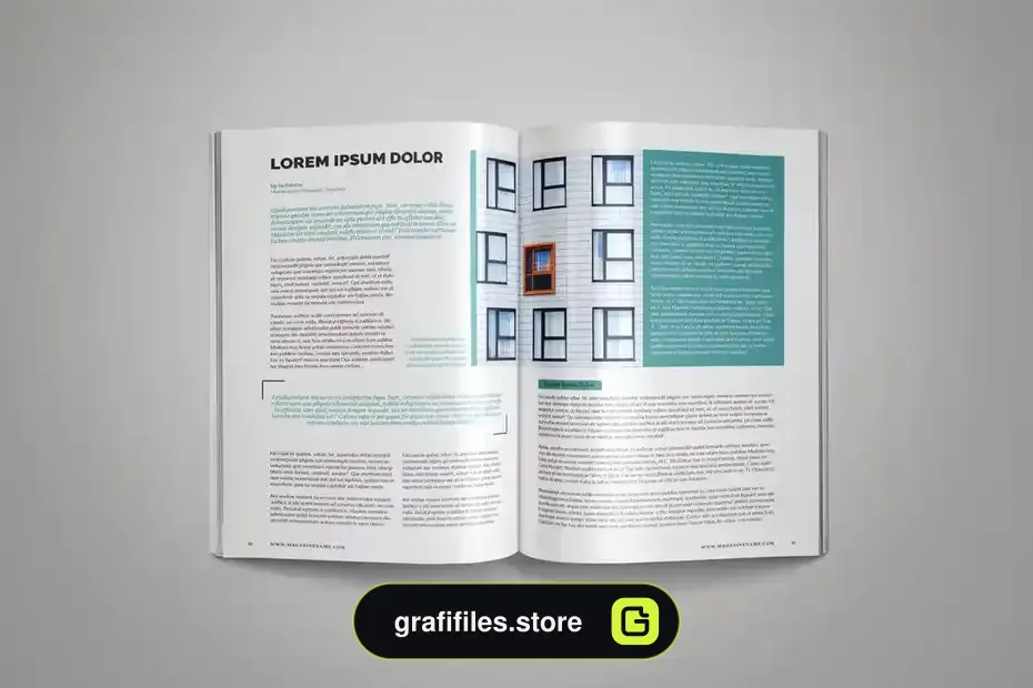 دانلود قالب ایندیزاین مجله InDesign Magazine Template 14 - 18 قالب ایندیزاین مجله InDesign Magazine Template 14 - 17