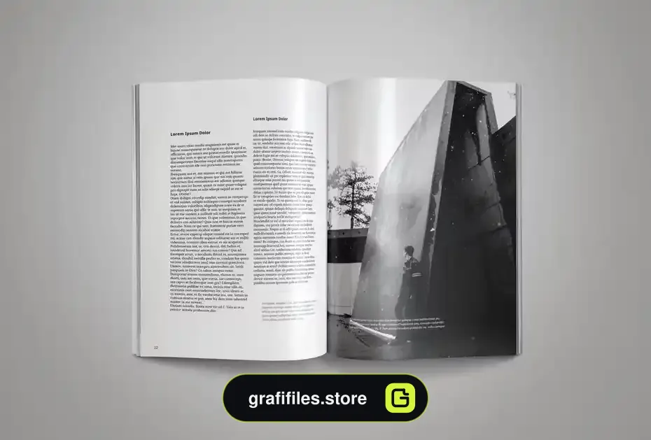 قالب ایندیزاین مجله InDesign Magazine Template 8 - 1