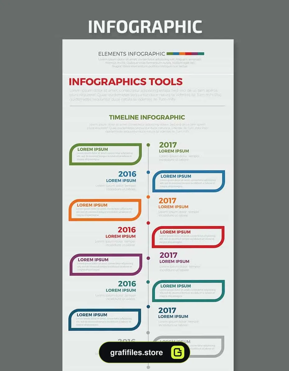 وکتور اینفوگرافیک Infographic Set Design