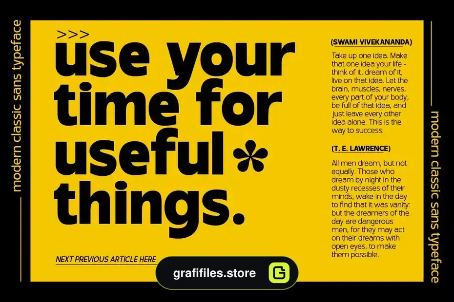 فونت انگلیسی Invisible - Sans Serif Font Family - 21