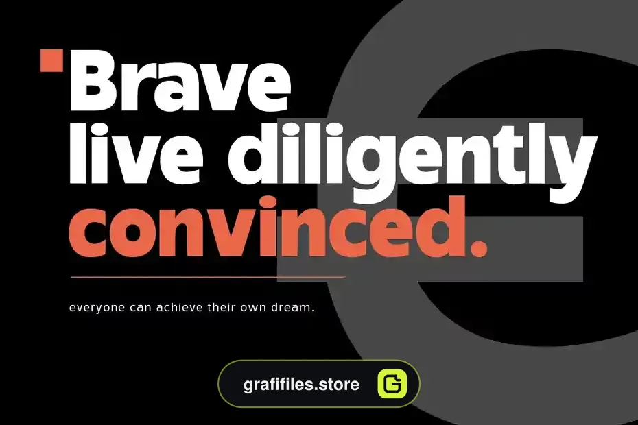 فونت انگلیسی Invisible - Sans Serif Font Family - 3