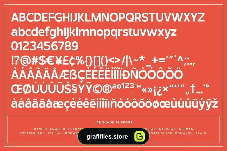فونت انگلیسی Invisible - Sans Serif Font Family - 13
