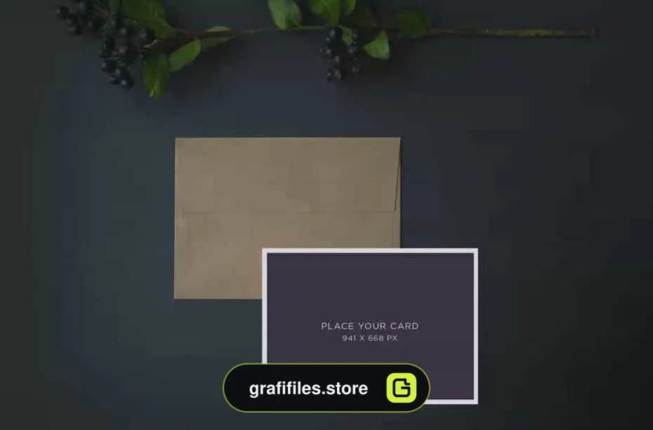 موکاپ کارت دعوت Invitation Mockups - Holidays