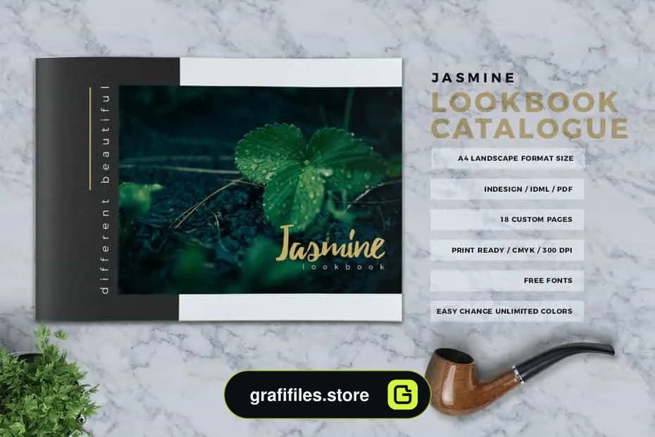 قالب ایندیزاین کاتالوگ JASMINE