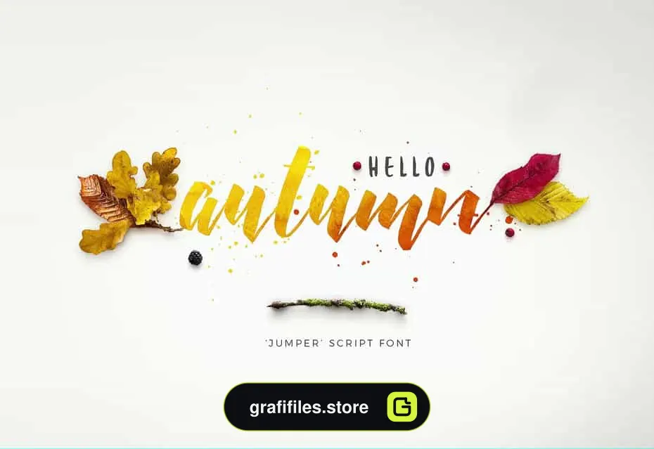 فونت انگلیسی Jumper Script Fonts - 8