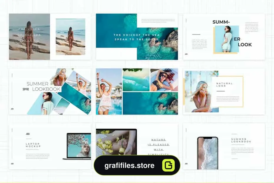 قالب پاورپوینت Kiran - Powerpoint Template