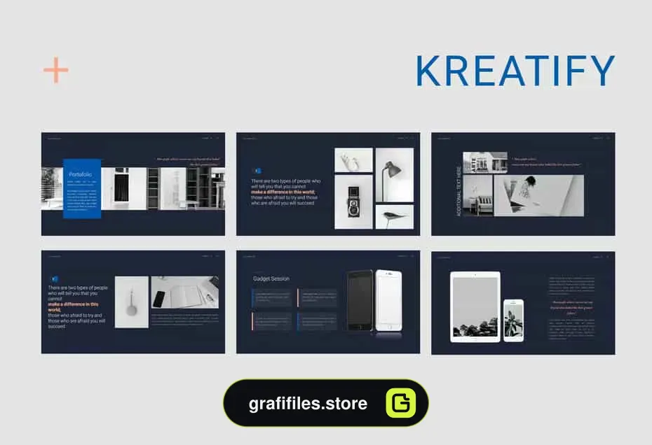 قالب پاورپوینت Kreatify Powerpoint