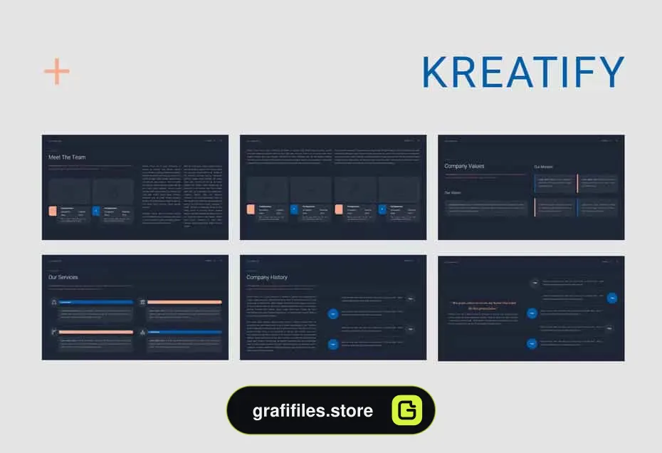 قالب پاورپوینت Kreatify Powerpoint