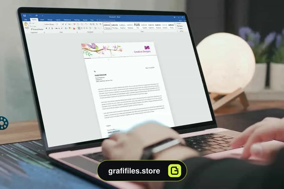 قالب آماده ورد سربرگ Letterhead for Microsoft Word 2 - 4