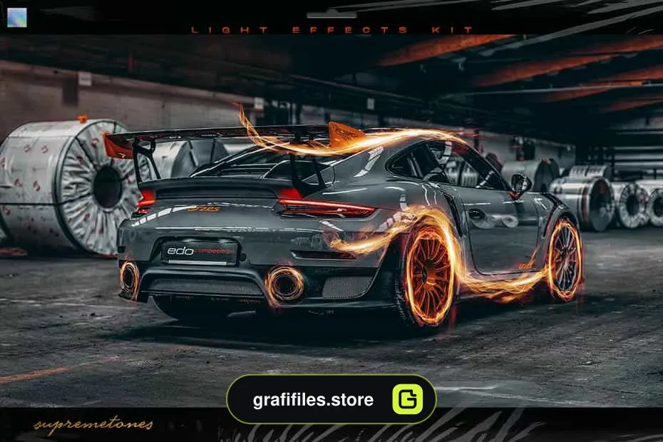 براش نور فتوشاپ Light Effects Kit - 7