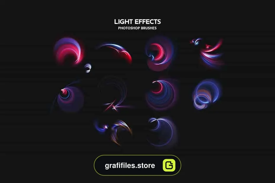 براش نور فتوشاپ Light Effects Photoshop Brushes - 23