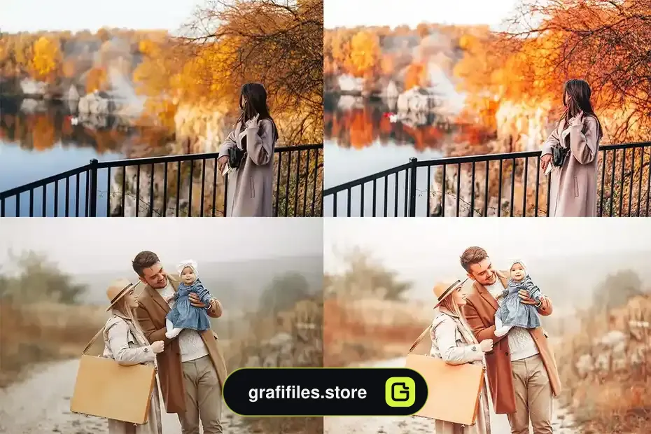 پریست لایت روم پاییز Lightroom Presets - Autumn - 5