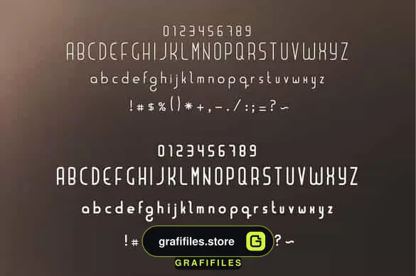فونت انگلیسی Liner | font for logos with frames