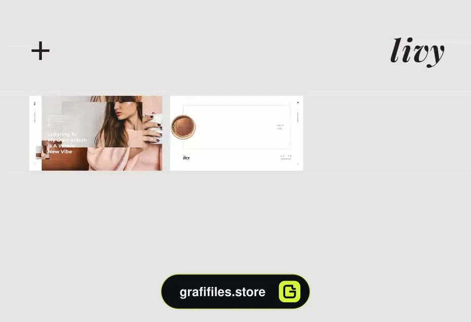 قالب پاورپوینت Livy Powerpoint