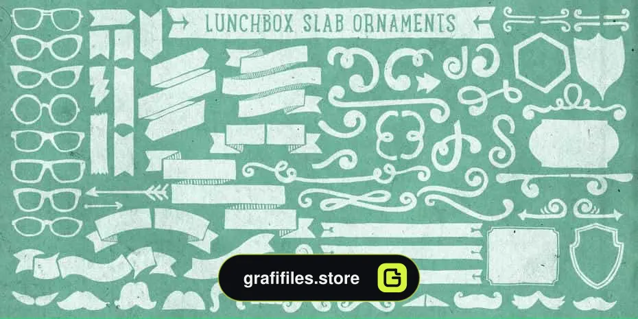 فونت انگلیسی Lunchbox Slab Regular
