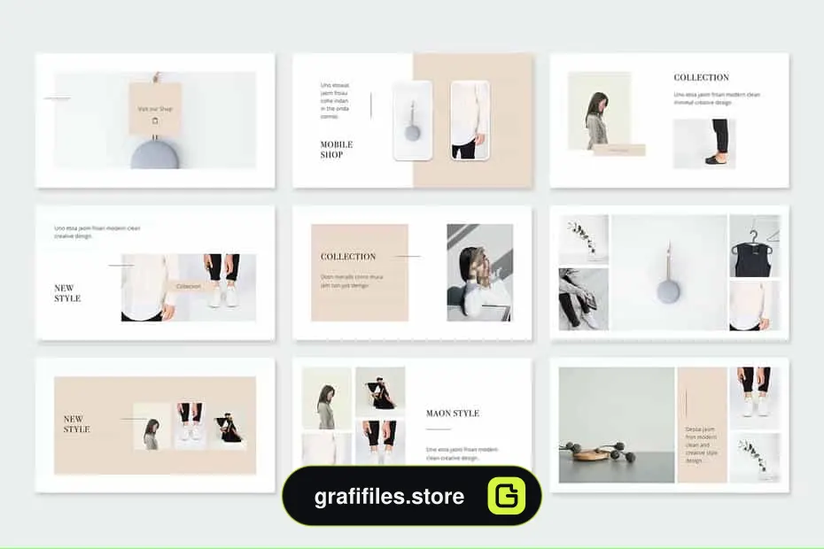 قالب پاورپوینت MAON - Powerpoint Template